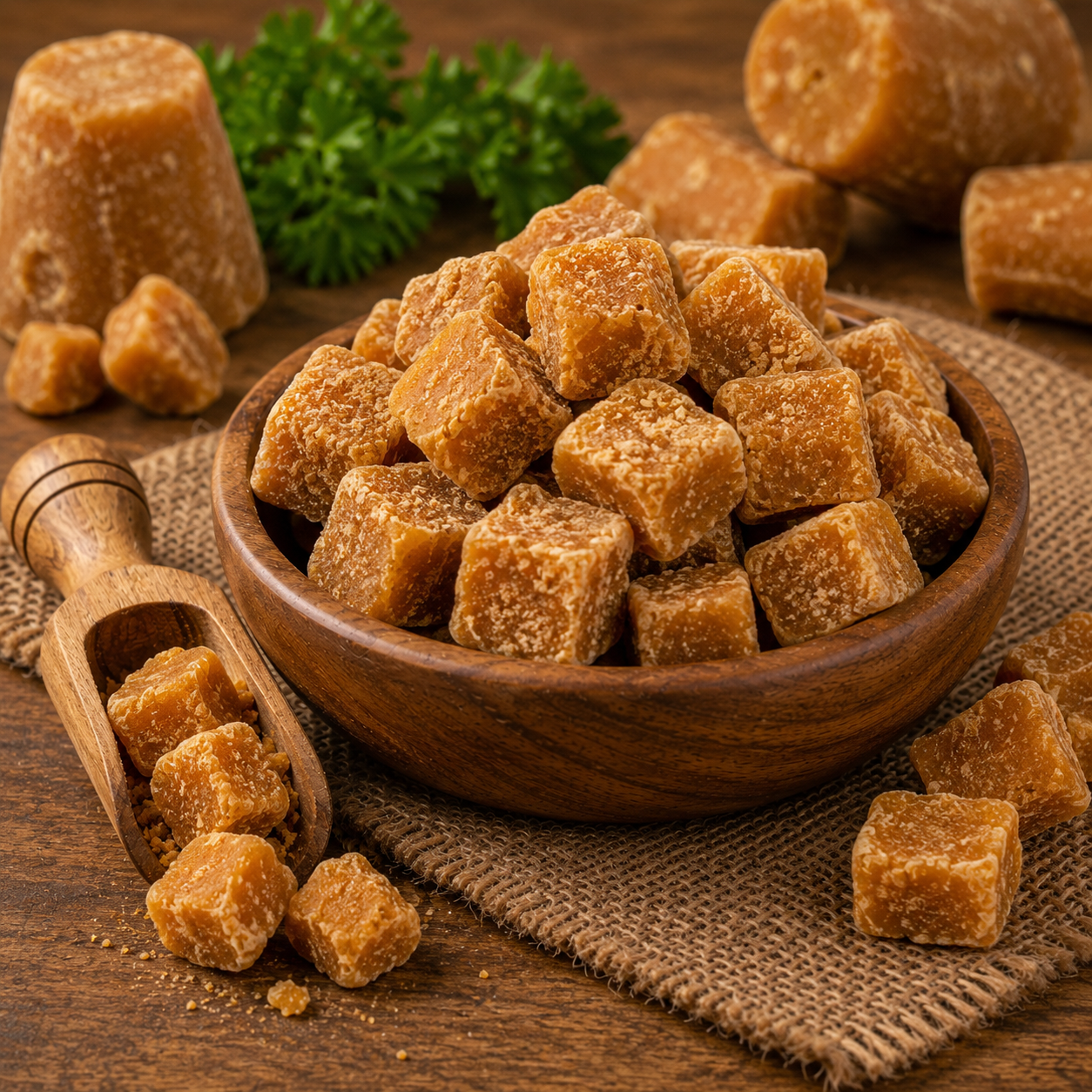 Jaggery Cubes — export grade from India