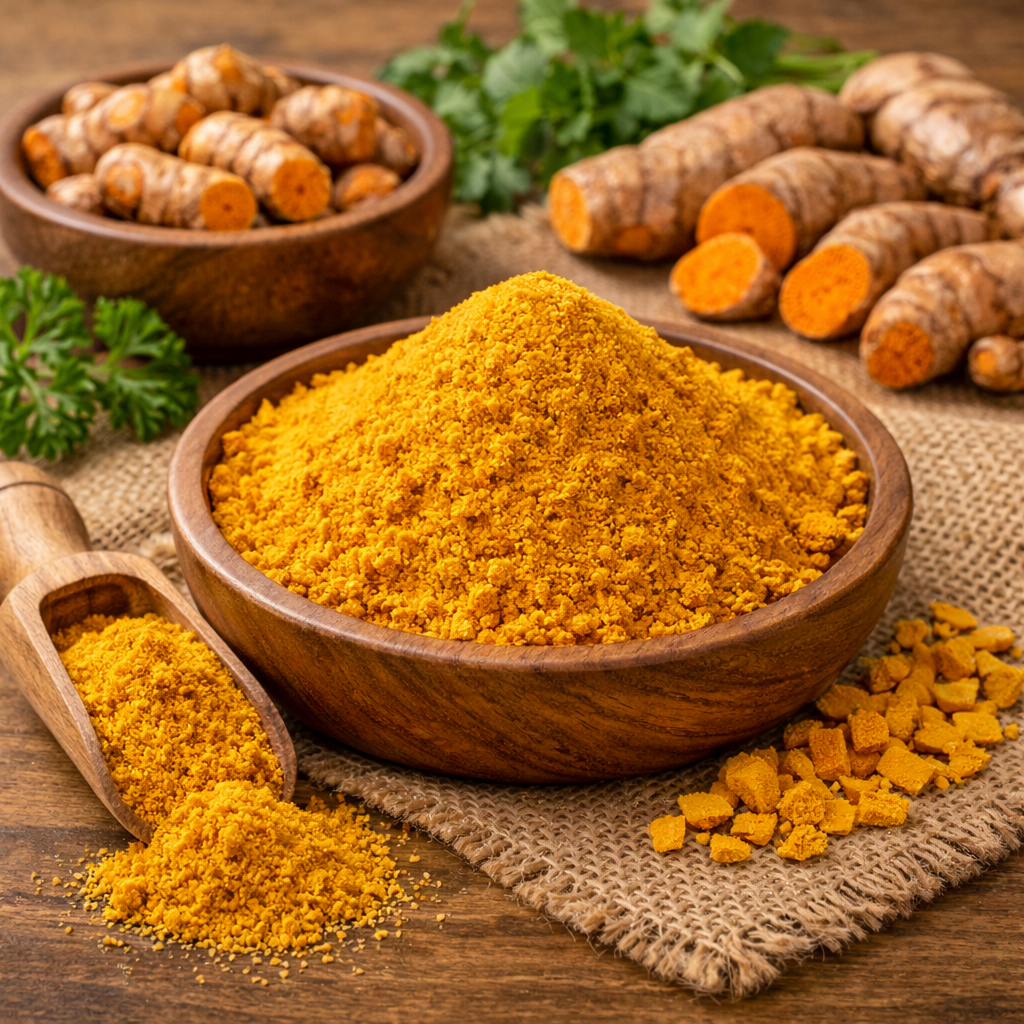Turmeric Powder — export grade from India
